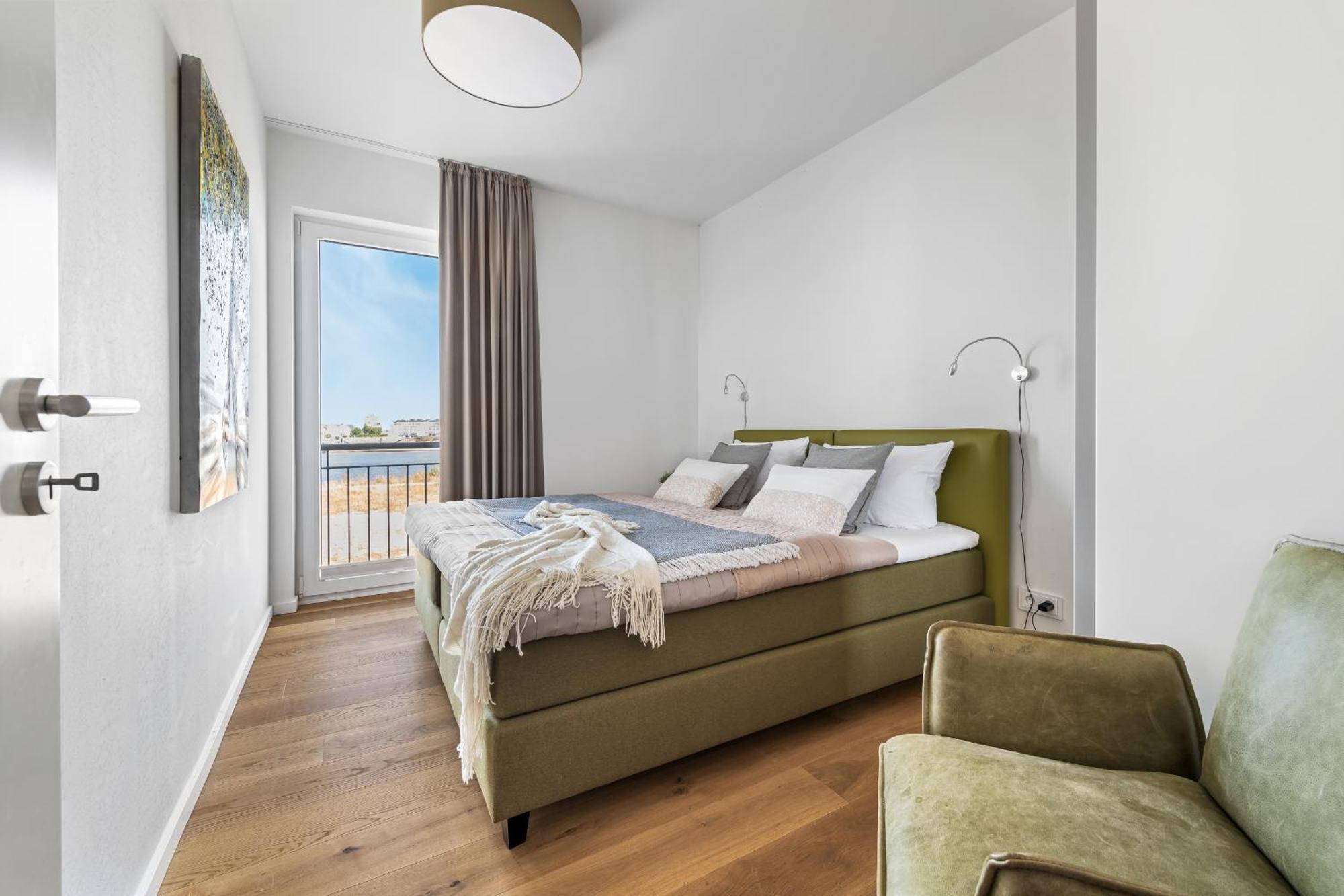 Ocean Star- 1 Og, Balkon, Hafenblick, Kamin Apartment Олпениц Екстериор снимка