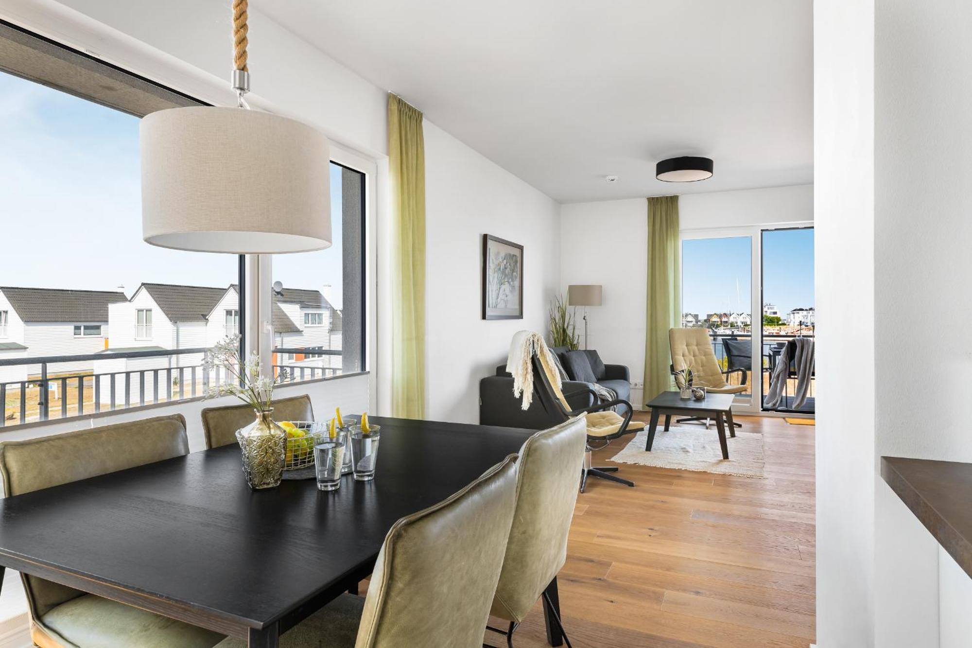 Ocean Star- 1 Og, Balkon, Hafenblick, Kamin Apartment Олпениц Екстериор снимка